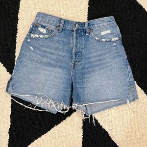 A&F Mom Jean Shorts